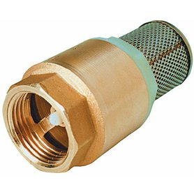 Ventil mosadzný spätný 1 1/2", Gude